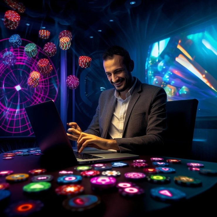 Permainan blackjack live dengan dealer yang menangani kartu secara real-time